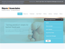 Tablet Screenshot of hayesandassociates.ie